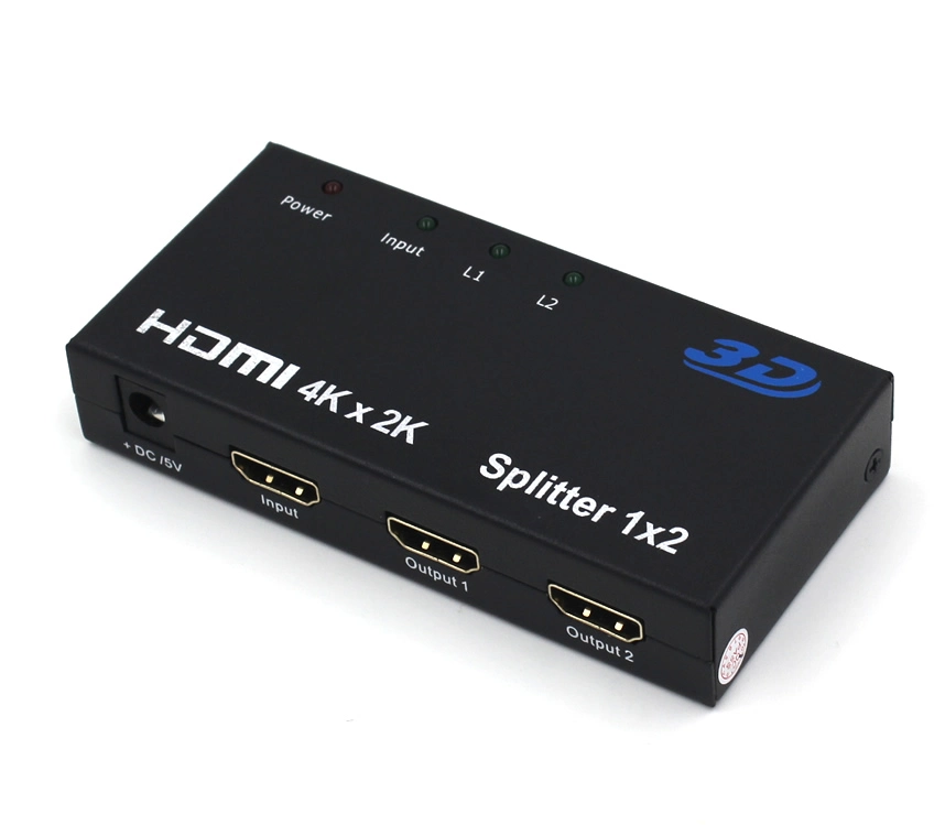 1X2 HDMI 1.4 Splitter Support 4K