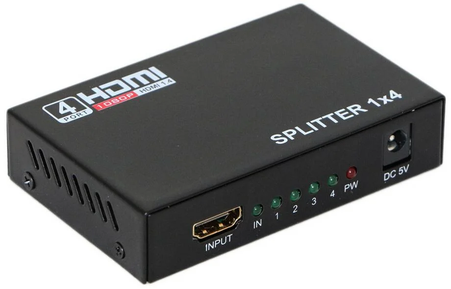 1X4 HDMI Splitter (1080P, 3D)