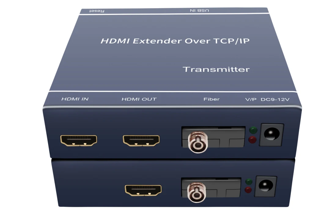 1080P 20km HDMI+USB Fiber Optic Kvm Extender