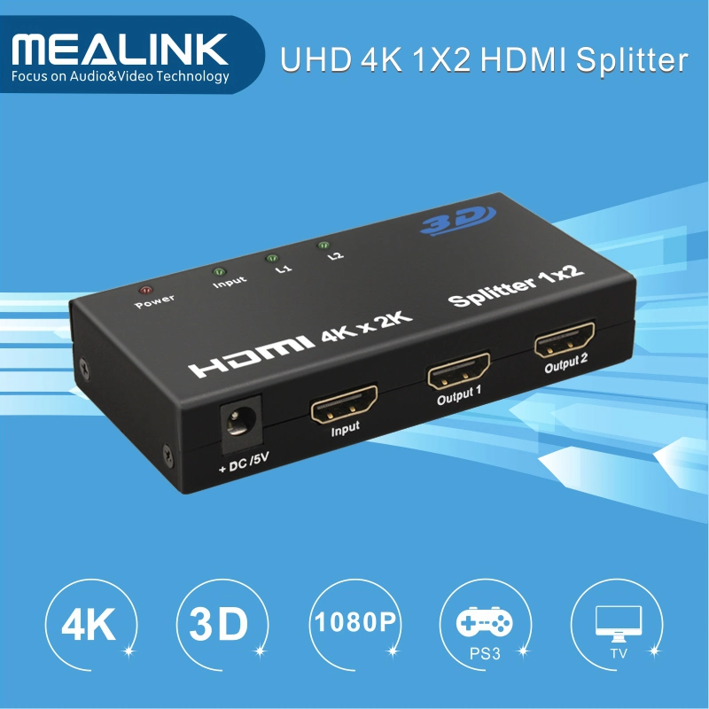 4k HDMI 1 in 2 out 1X2 HDMI Splitter