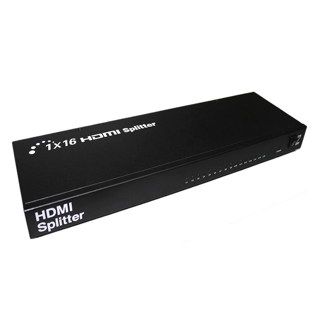 1X16 HDMI Splitter Support 1080P, 3D