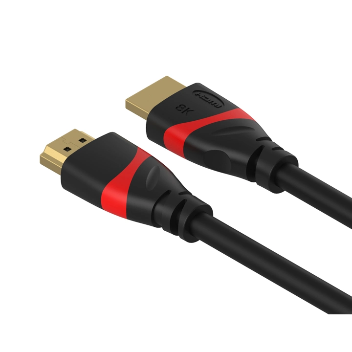 Real 8K HDMI Cable Support 4K@120fps 8K@100/120fps up to 10K High Speed 48gbps 7680p, Hdcp 2.2, 4: 4: 4 Hdr V2.1