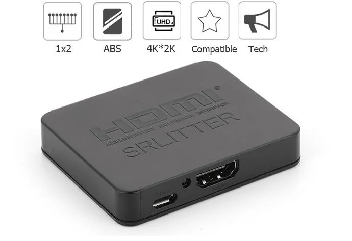 1X2 HDMI Splitter Support 4k*2k Mini Size