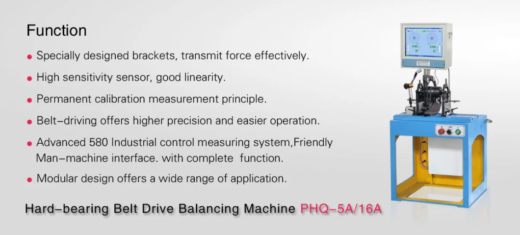 Mechanical Lathe Spindle Dynamic Balancing Machine, Belt Drive Balancing Machine
