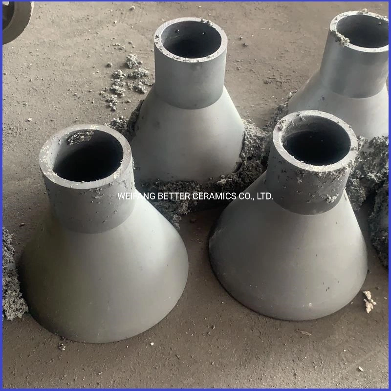 Wear Protection Silicon Carbide Sisic Reducer Tube for Cyclone Liner