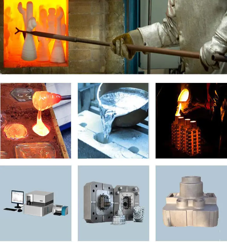 Densen OEM High Quality Alloy Steel Casting Pump Volute Supplier, Water Pump Casting