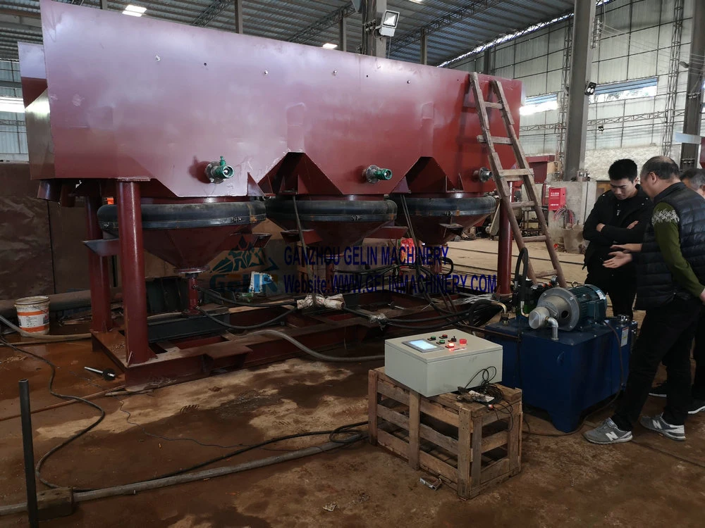 30tph Process Capacity Gold Diamond Mining Jigger with CNC