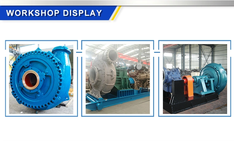 High Head Gold Mining Sand Gravel Pump, Centrifugal Pump, Sand Suction Pump, Horizontal Pump