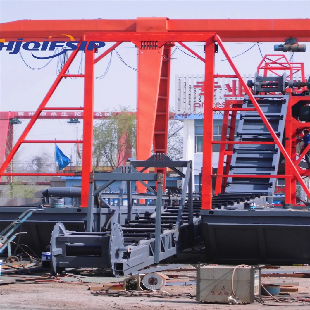 Long Service Life and High Performance Gold /Diamound /Mining Boat for River Mining Dredging