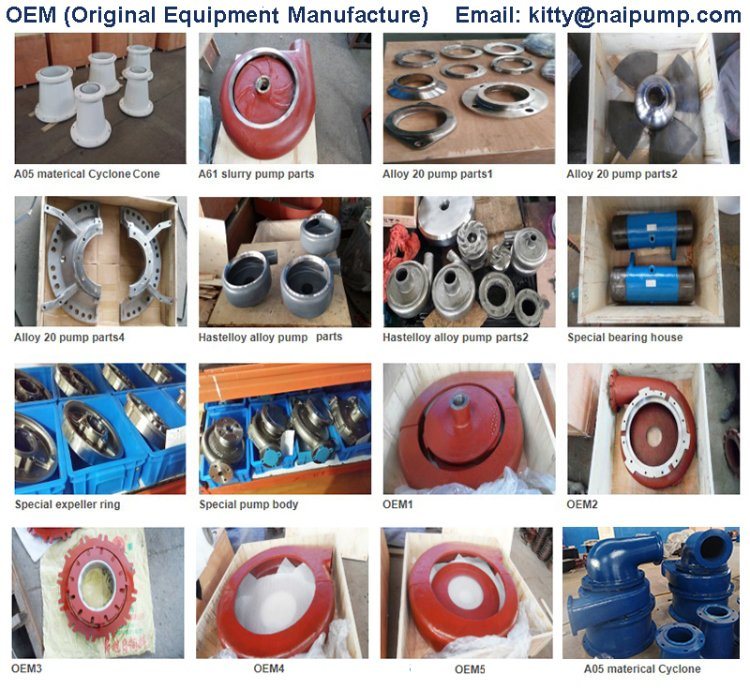 Acid Resistant Coarse Tailing Handling Slurry Pump in China