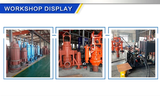 Submersible Slurry Pumps to Suck Mud and Sand, Dredger Pump, Sand Pump, Centrifugal Pump