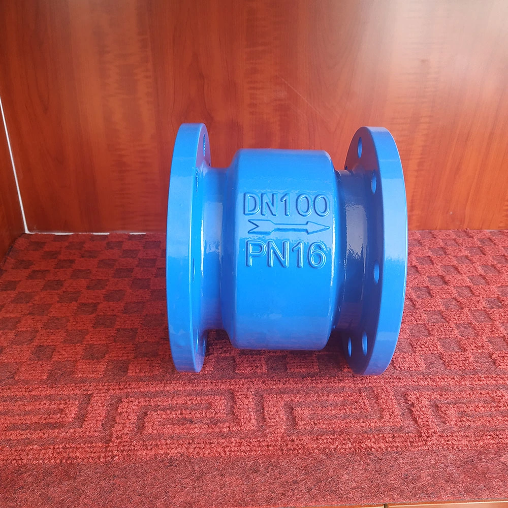 Ci or Di Metal Seat DIN Flanged Ends Swing Check Valve for Water with Pn16