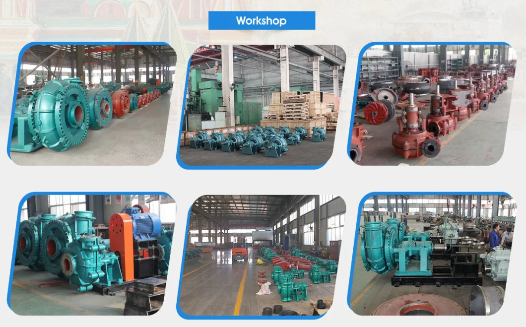 4 Inch High Head Horizontal Slurry Pump High Pressure Slurry Pump