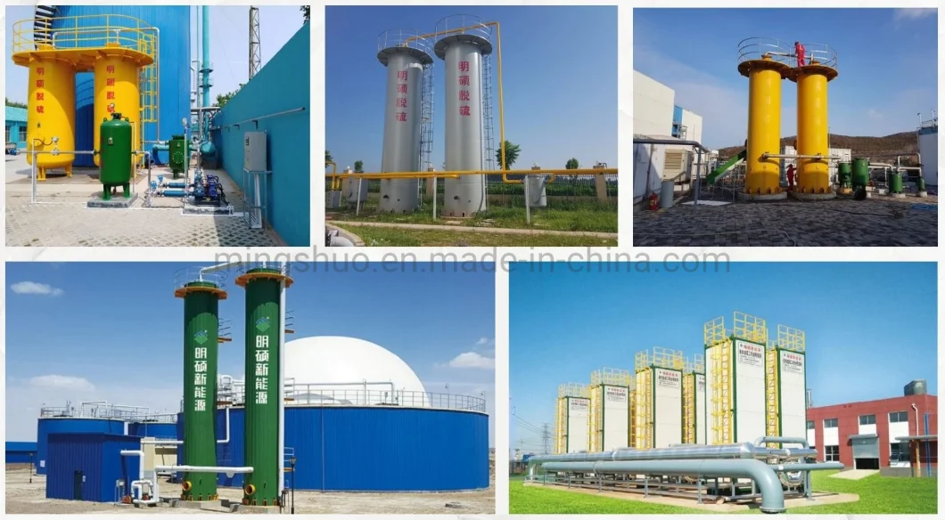 Desulfurization Vessels for Wastewater Treatment H2s Removal