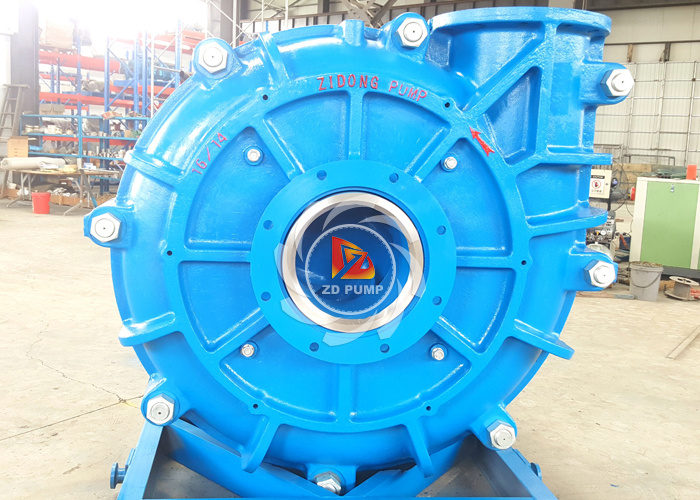 Mineral Processing Mill Discharge Cyclone Feed Tailing Handling Slurry Pump