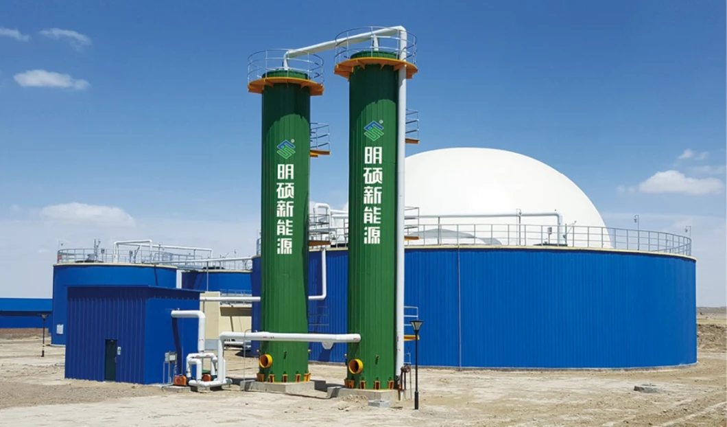 Portable Biogas Purify System, Desulfurization Tank