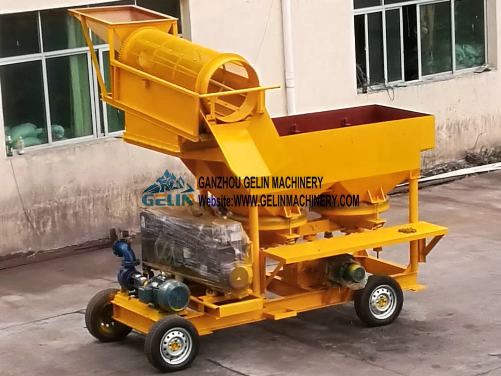 30tph Process Capacity Gold Diamond Mining Jigger with CNC