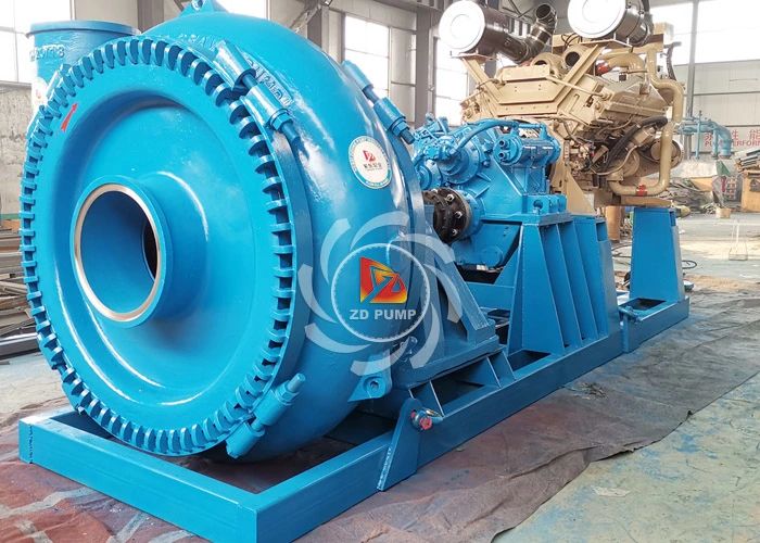 Zidong Gold Tailing Handling Processing Sand Gravel Slurry Pump