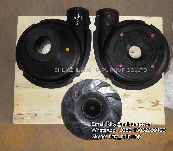 Wear Resistant Polyurethane Elastomer Slurry Pump Parts Impeller