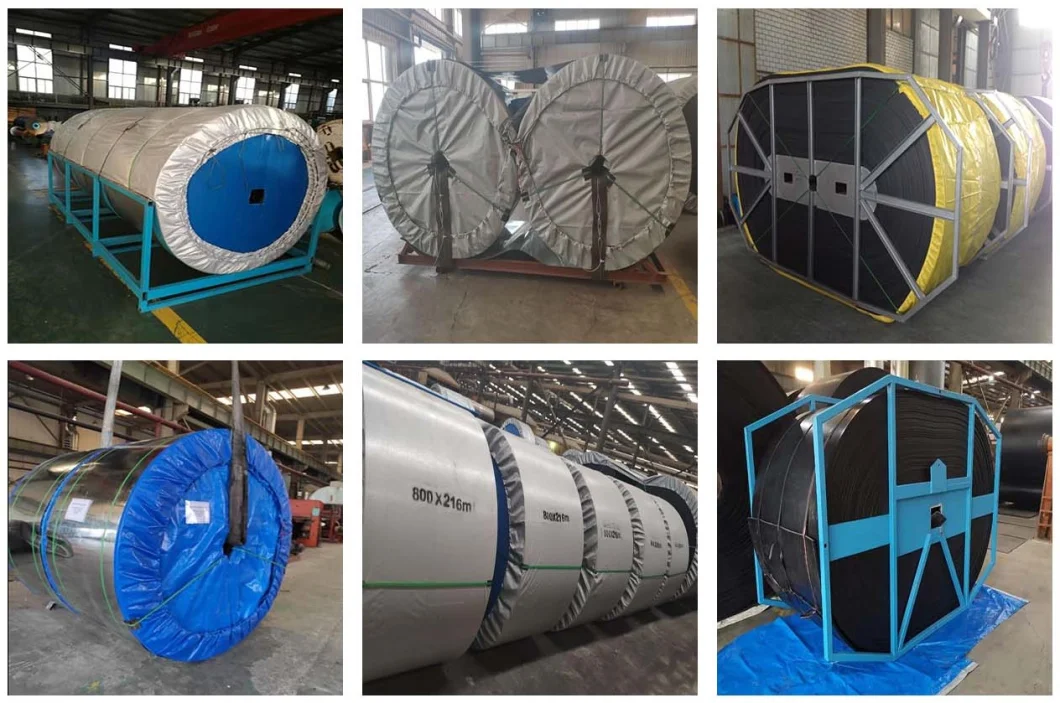 Wear-Resistant/Oil-Resistant/Acid and Alkali Resistant Ep200 PVC/Pvg Conveyor Belt with Factory Price