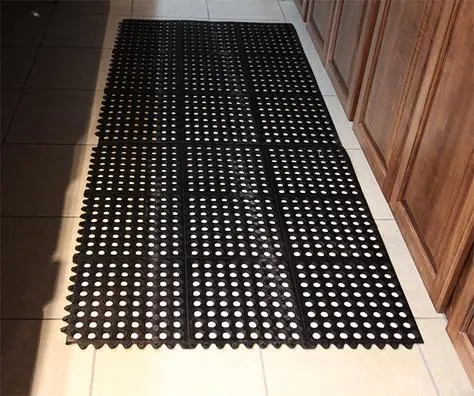 Interlocking Anti Fatigue for Long Standing Non Slip Rubber Matting Mats for Kitchen and Wet Areas