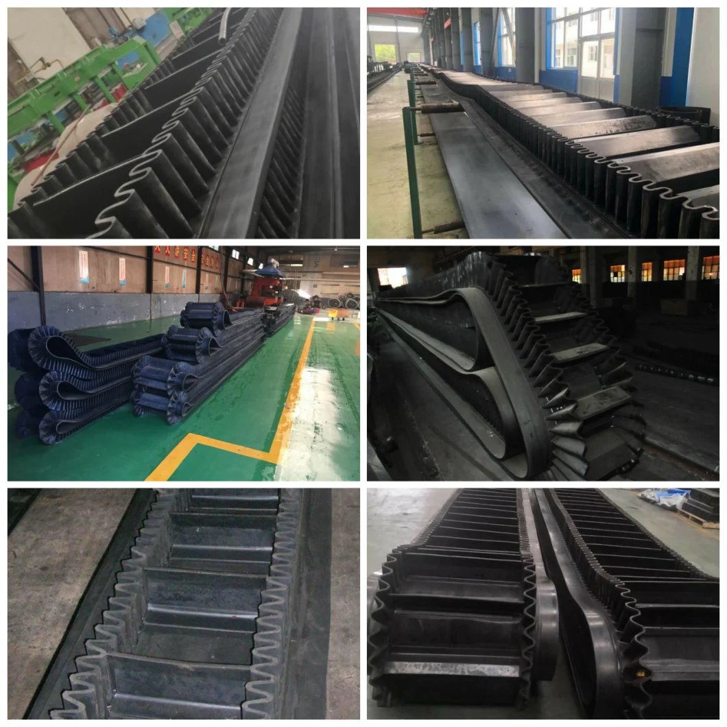 Wear-Resistant/Oil-Resistant/Acid and Alkali Resistant Ep200 PVC/Pvg Conveyor Belt with Factory Price