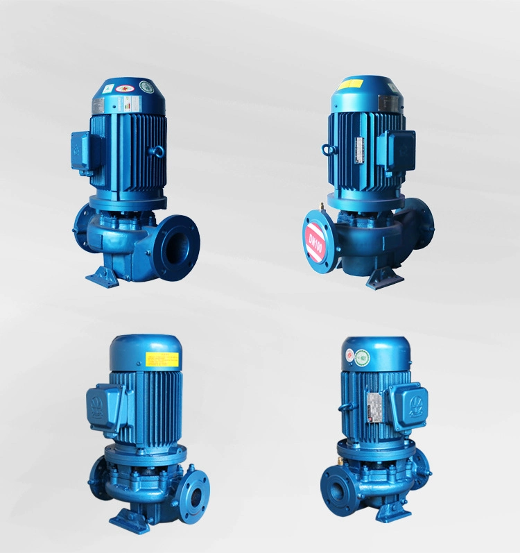 Vertical Pipe Pump Air Conditioning Cold Circulation Pump Explosion-Proof Clean Water Booster Pump