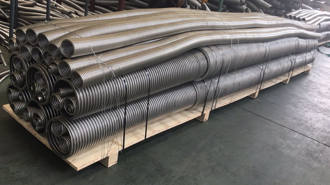 Ss Corrugated Flexible Metal Hose with Flange Ends