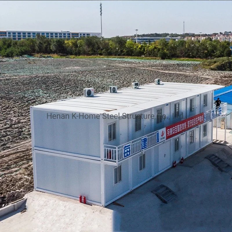 Prefabricated Mining Site Workforce Lodging Contractor Office Portable Modular Construction Containers