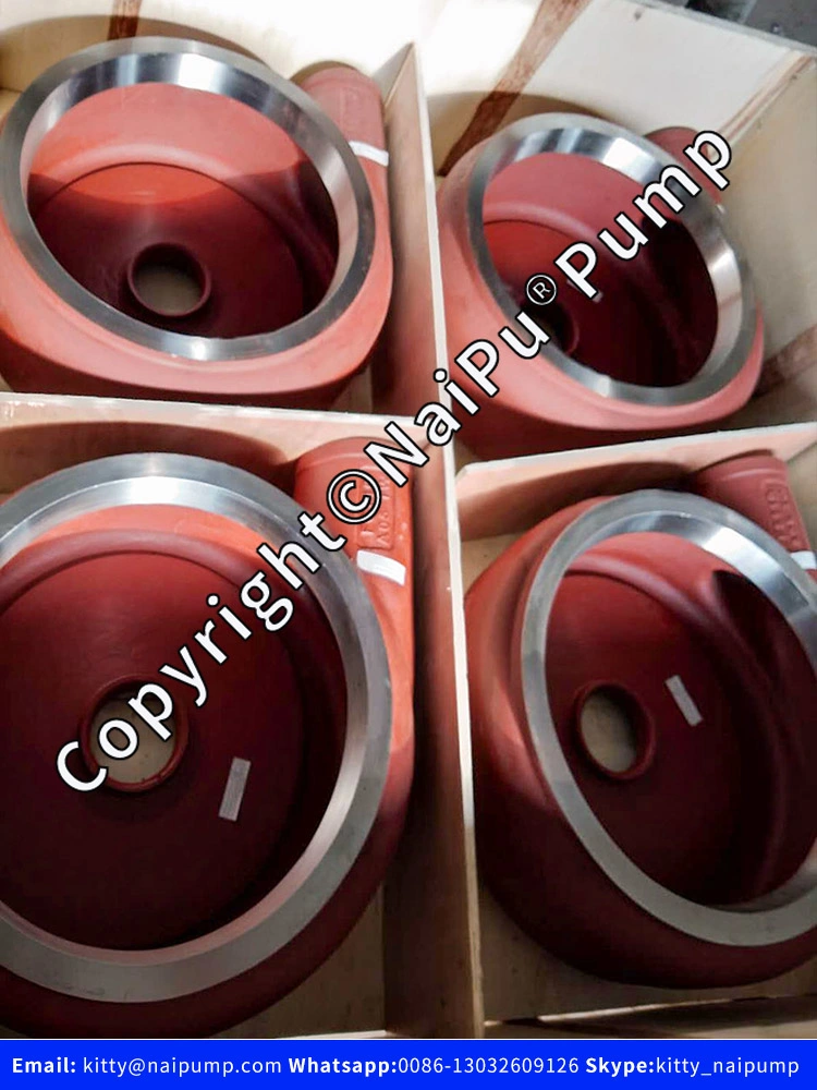 8/6e-Ah Slurry Pump and Spare Parts Replacement with Warman Pump