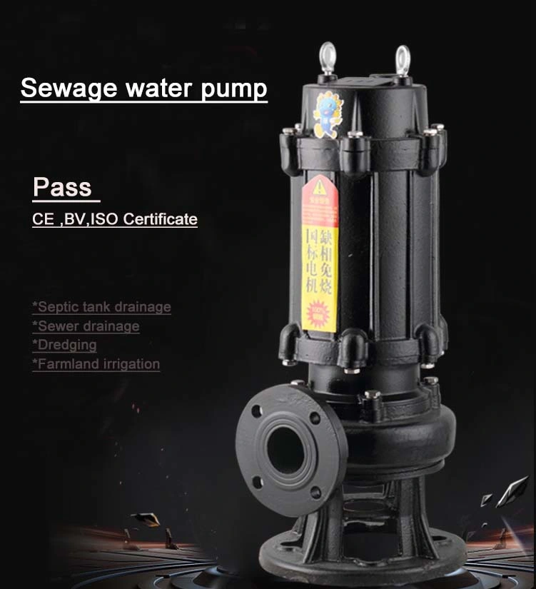 WQ Submersible Sewage Mining Dewatering Pump