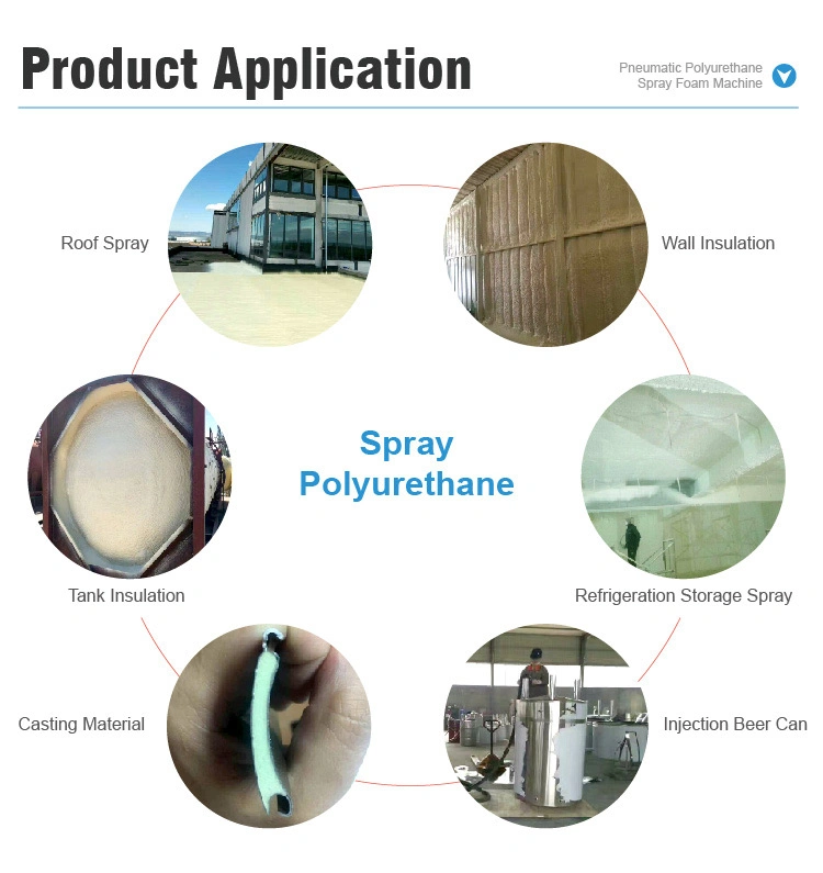 Ce Polyurethane Foam Machine Polyurethane Spray Insulation Machines for Wall and Roof