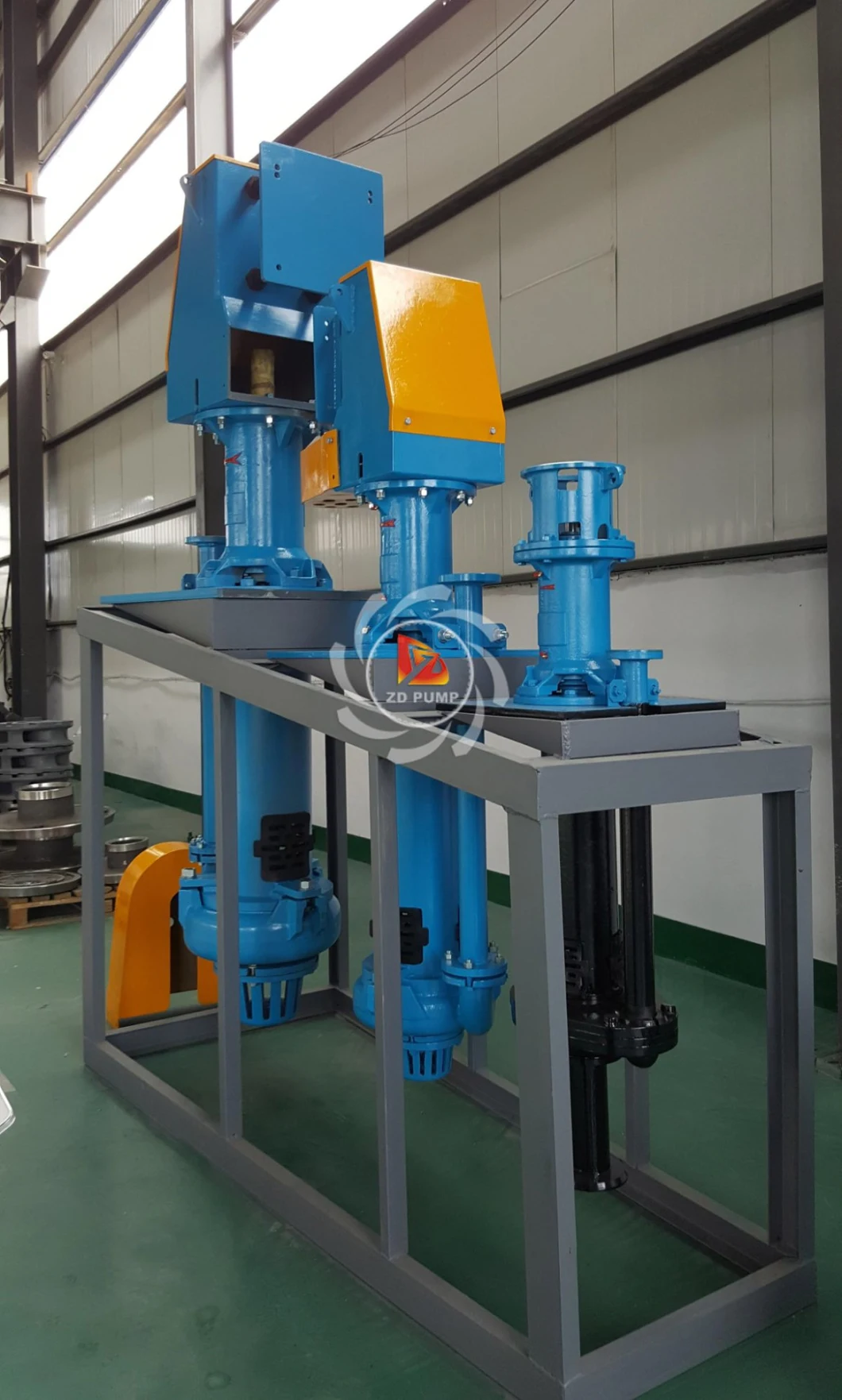 Rubber Coated Vertical Submerged Sump Slurry Pump