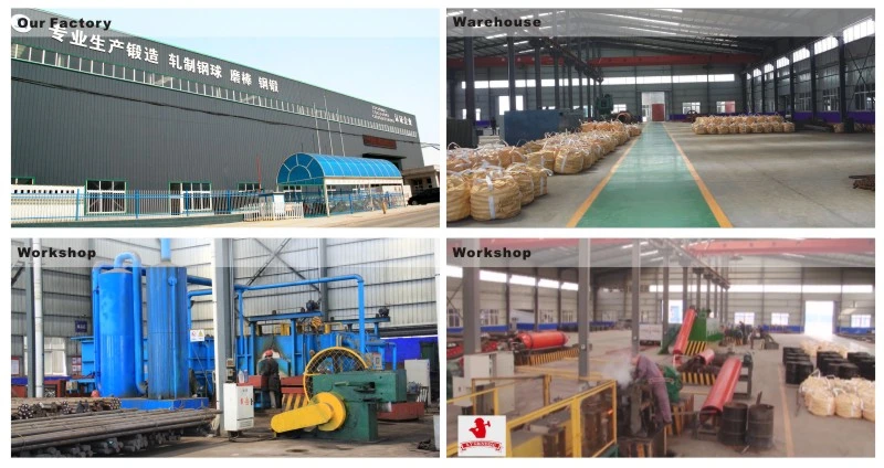High Chrome Cast Iron Ball and Forged Grinding Media Steel Ball for Ball Mill