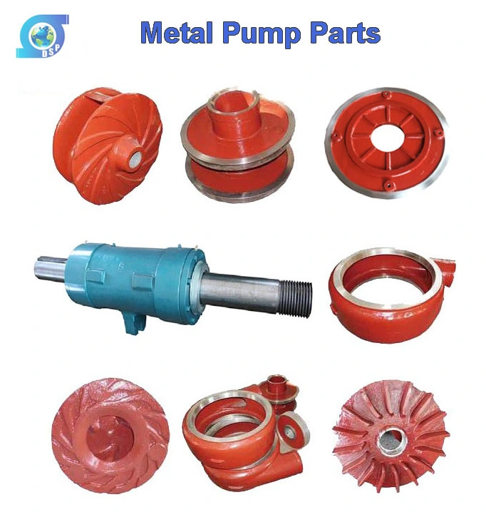 Horizontal Heavy Duty Slurry Pump Chromium Parts A05 Material