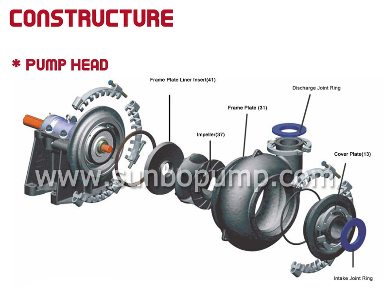 Gold Tailing Handling Processing Centrifugal Sand Gravel Pump