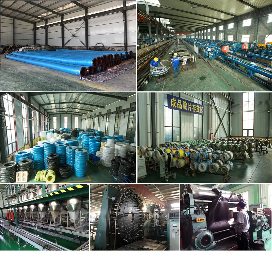 Wear Resistant Slurry Suction and Discharge Hose Rubber Slurry Sand Hose