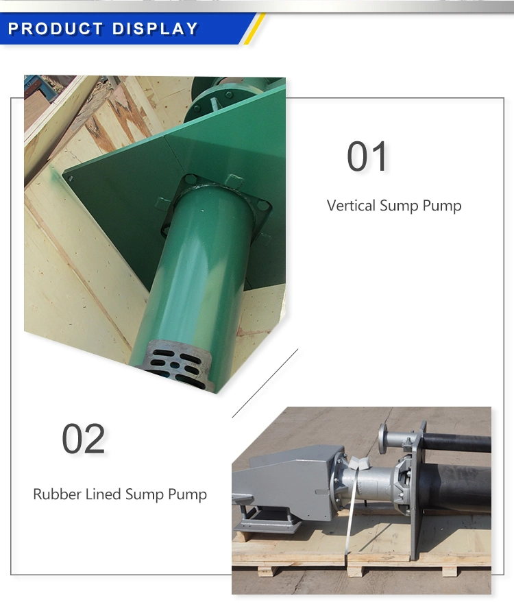 High Pressure Vertical Sump Pump Slurry Pump