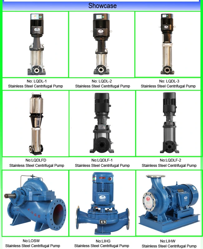 High Pressure Water Pump Impeller Design Centrifugal Pump