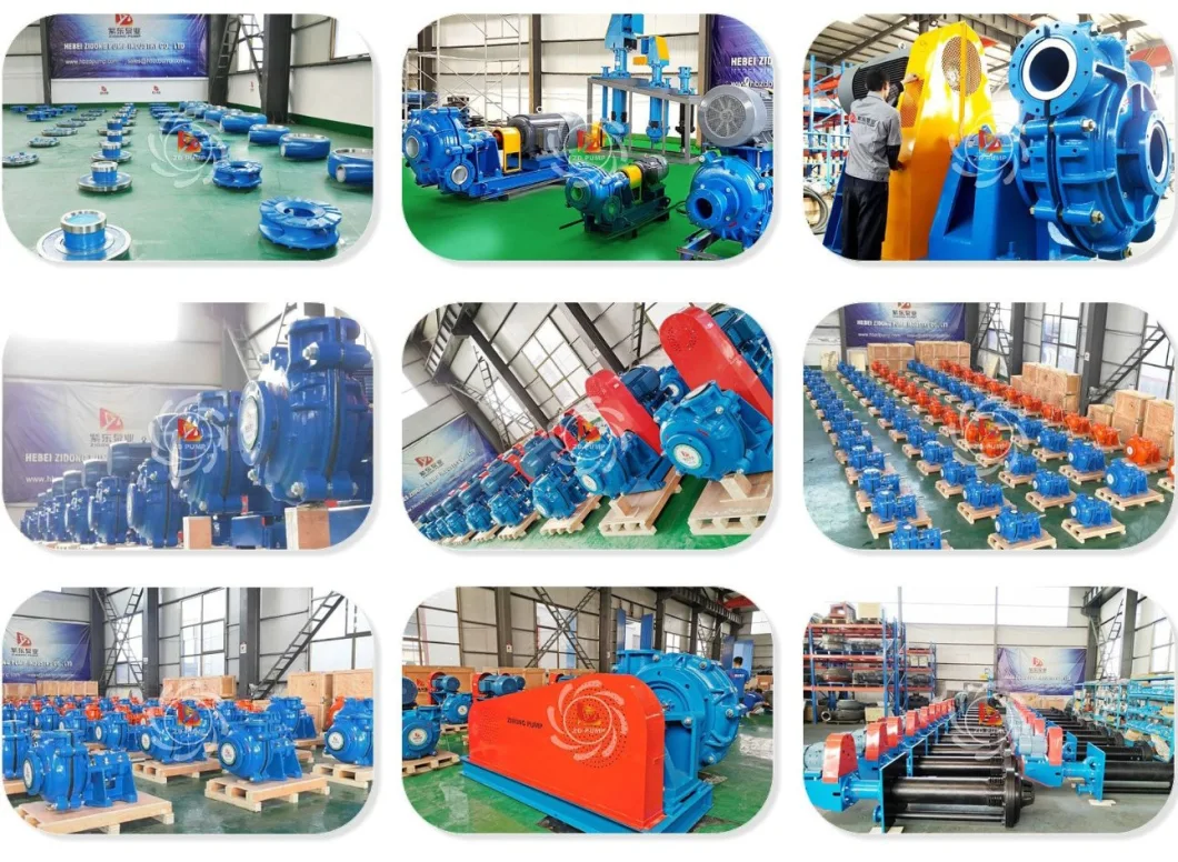 High Pressure Sand Mining Booster Pump Sand Pump Slurry Pump