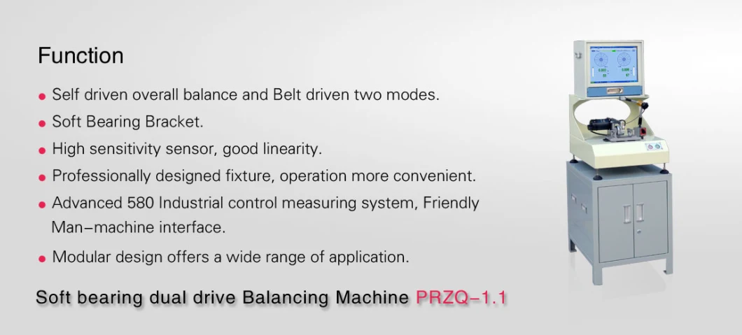 Hot Sale CE Approved Jp Jianping Brushless Rotor Dynamic Balancing