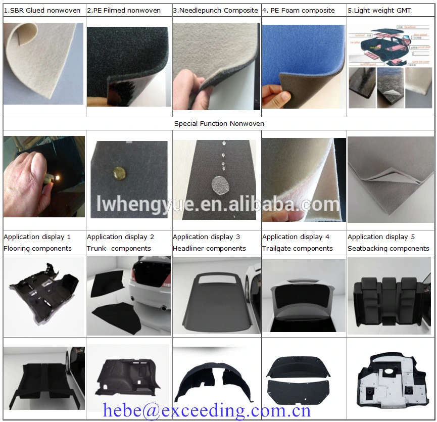 Cargo Liner Mat Seat Cover/Trunk Liner Absorbent/Waterproof/Washable Anti-Slip Felt Carpet