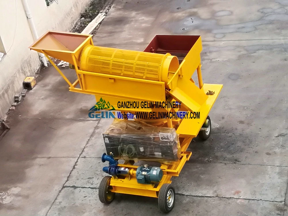 30tph Process Capacity Gold Diamond Mining Jigger with CNC