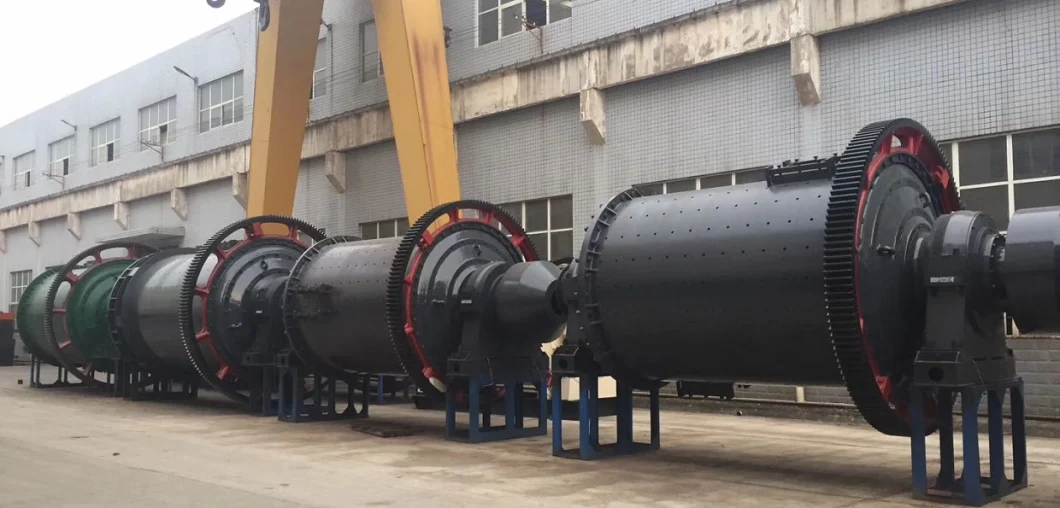 Rubber Liner Ore Processing Mining Stone Grinding Ball Mill Price