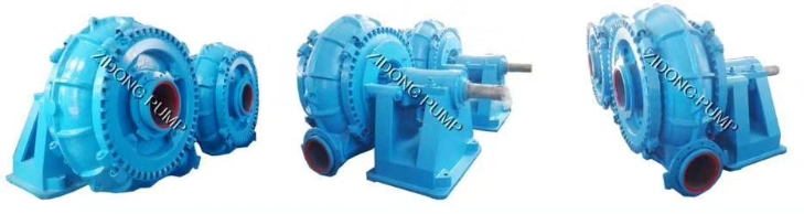 High Efficiency Horizontal Fine Sand Suction Coarse Sand Dredging Pump