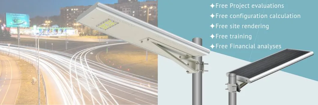 IP65 Die Casting LED Lighting Pole Components Solar Outdoor Street Light