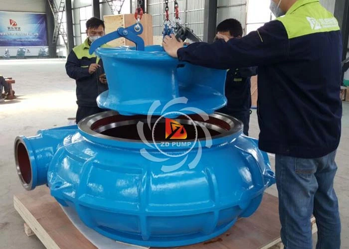 Zidong Gold Tailing Handling Processing Sand Gravel Slurry Pump