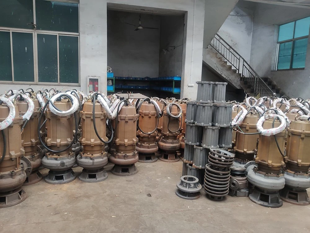 High Pressure Solid Slurry Trash Sewage Dirty Water Particle Pumps