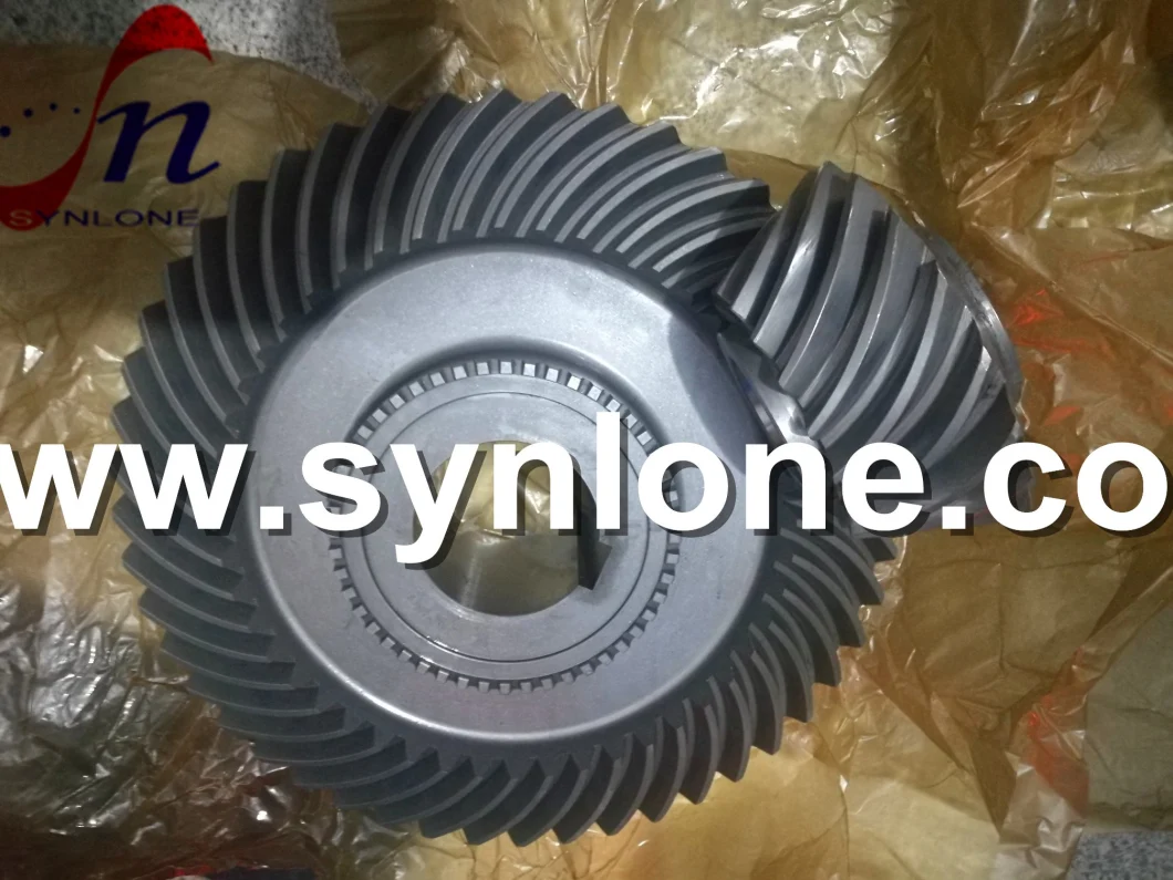 OEM Foundry Custom Stainless Carbon Steel Main Steel Bevel Spur Worm Transmission Output Drive Gear