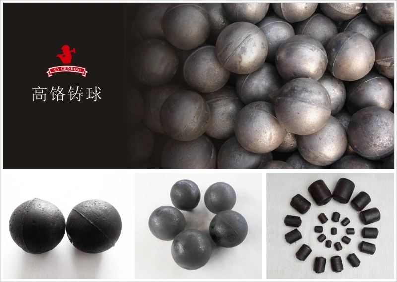 High Chrome Cast Iron Grinding Ball for Cement Plant